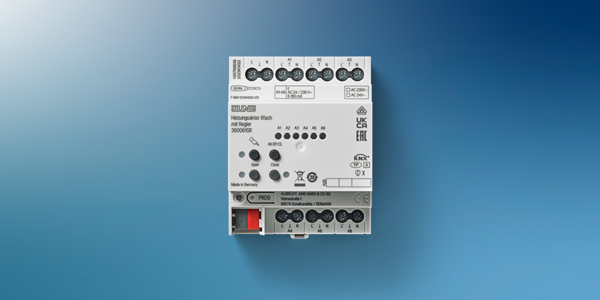 KNX Heizungsaktor 6-fach bei m&m Elektrotechnik GbR in Ketsch