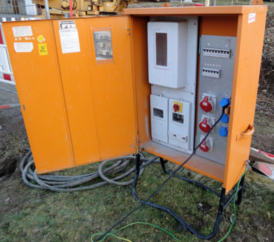 Baustromkasten bei m&m Elektrotechnik GbR in Ketsch